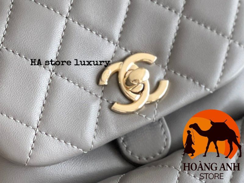 Balo Chanel Duma Backpack màu Xám