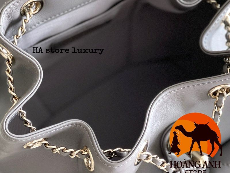 Balo Chanel Duma Backpack màu Xám