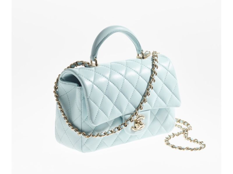 Túi Chanel Flap Bag With Top Hadle lambskin