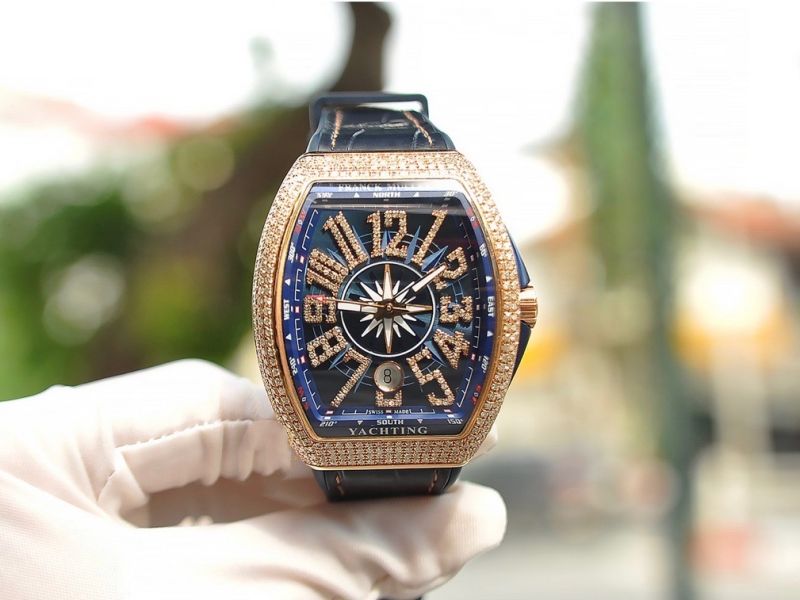 Franck Muller Vanguard V 45 SC DT D NBR CD YACHTING (5N.BL)