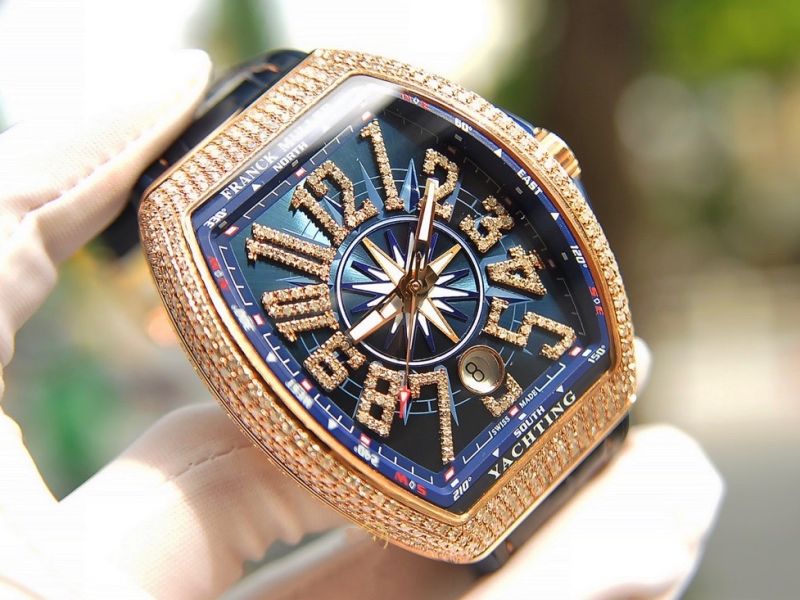 Franck Muller Vanguard V 45 SC DT D NBR CD YACHTING (5N.BL)