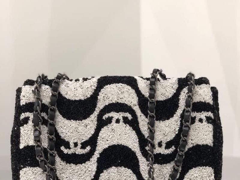 Chanel flap bag sequins