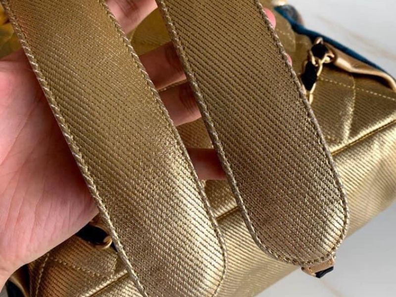 Runway Gold Backpack Golden