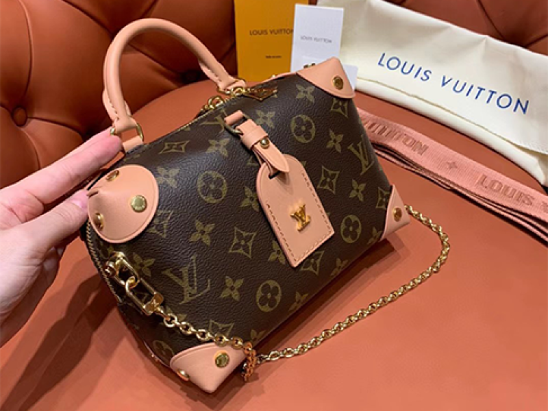 Túi xách Louis Vuitton Peptite Malle Souple Peach