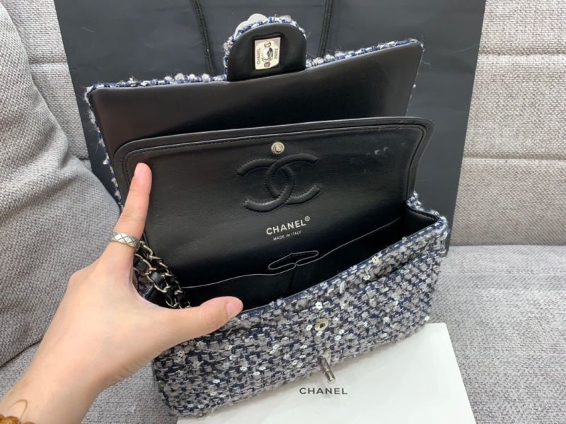 Chanel Tweed Mini Flap Bag