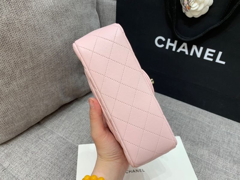 MINI FLAP BAG WITH TOP HANDLE