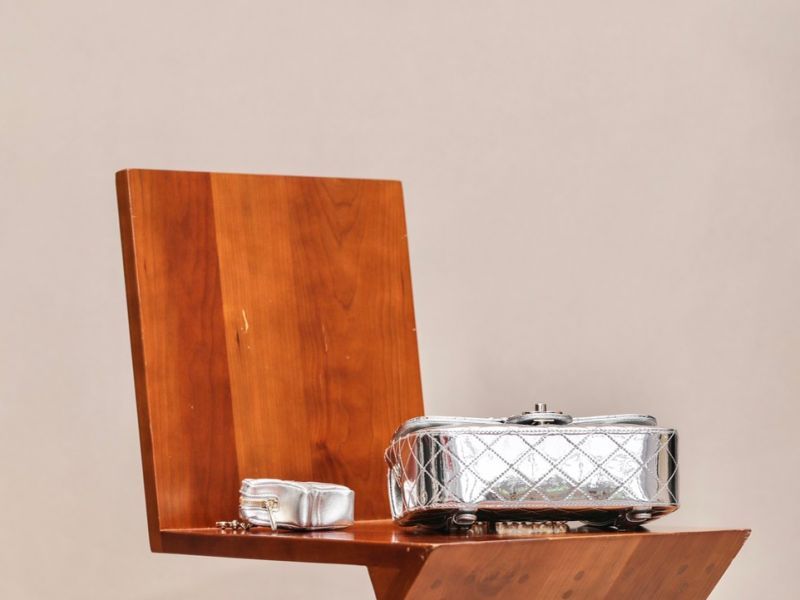 Túi Xách chanel metallic classic