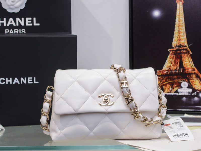 Túi Chanel Small Flap bag - trắng