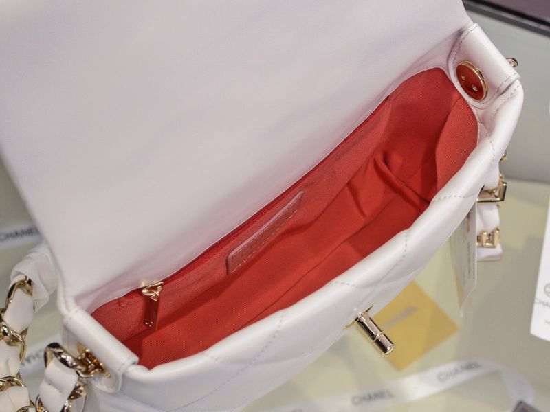 Túi Chanel Small Flap bag - trắng