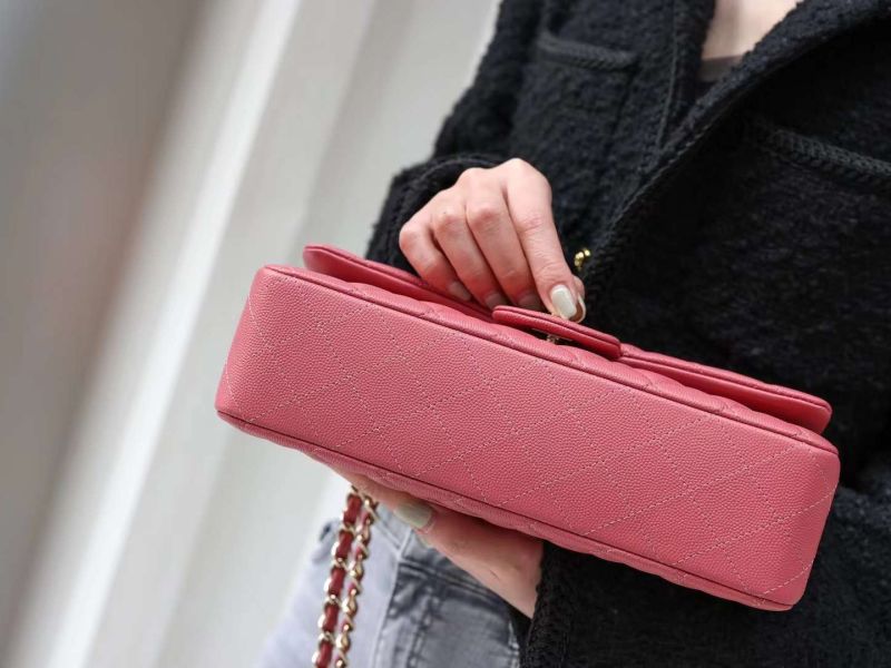 Chanel Lambskin Leather Classic Medium Double Flap Bag