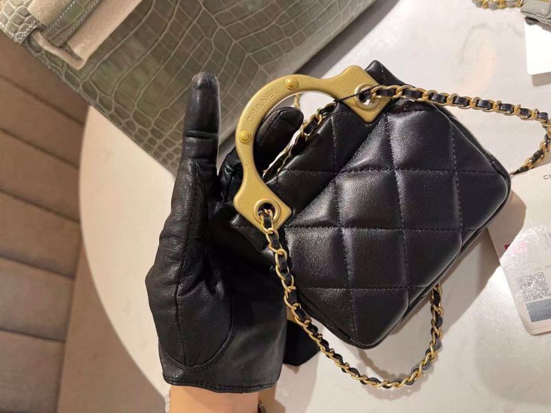 Túi Chanel Flap Card Holder With Chain