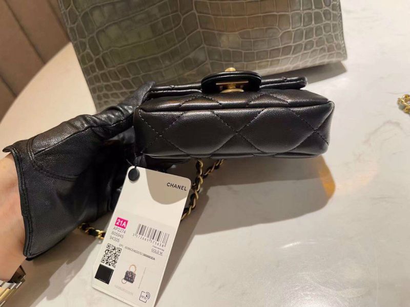 Túi Chanel Flap Card Holder With Chain