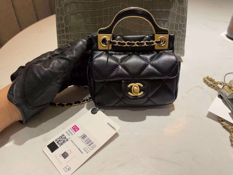 Túi Chanel Flap Card Holder With Chain