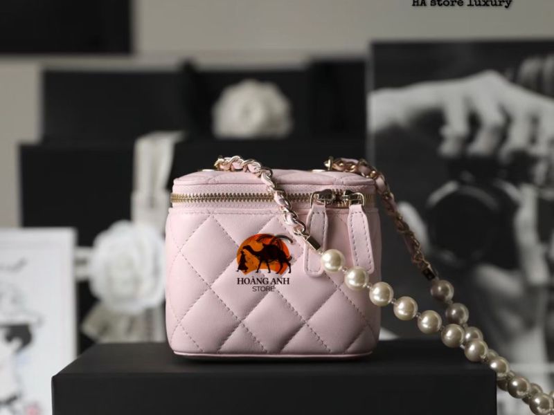 Chanel small vanity bag with strap