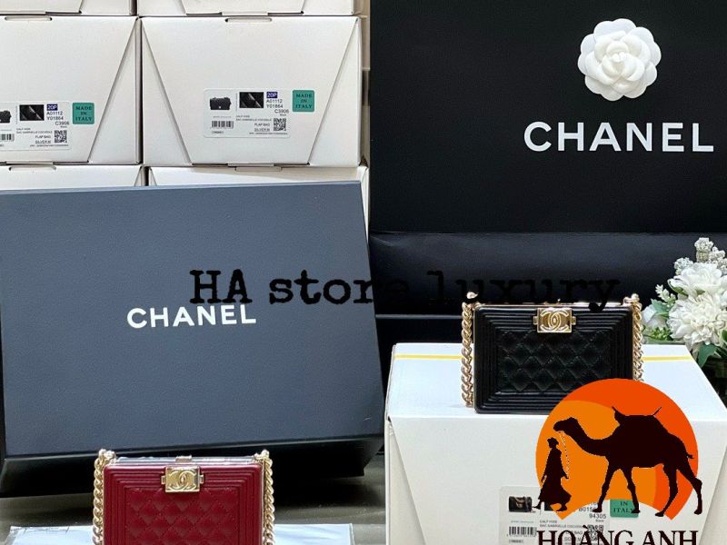 Túi chanel boy minaudiere