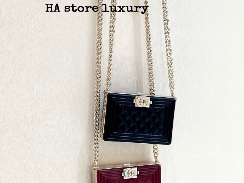 Túi chanel boy minaudiere