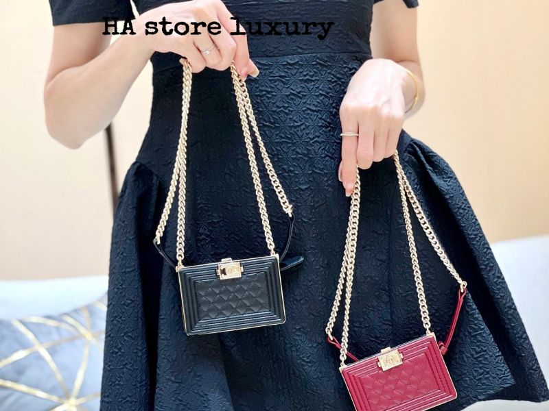 Túi chanel boy minaudiere