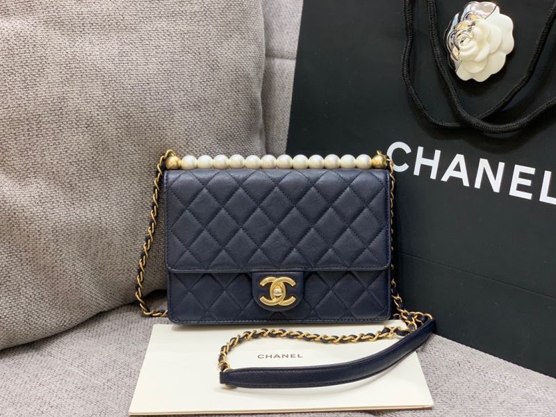 Chanel Pearl Single Flap