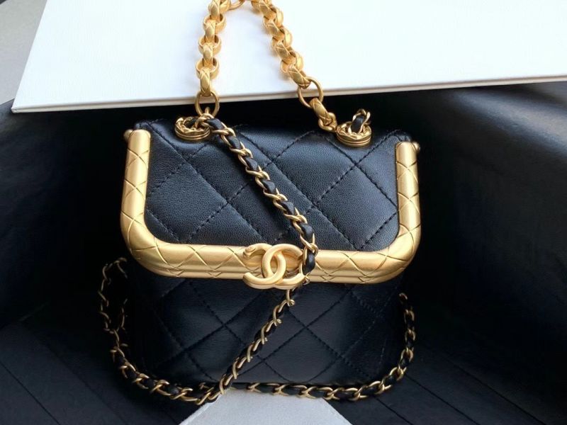 Chanel Kiss Lock Bag