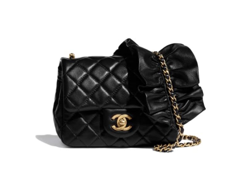 Chanel Black small flap bag