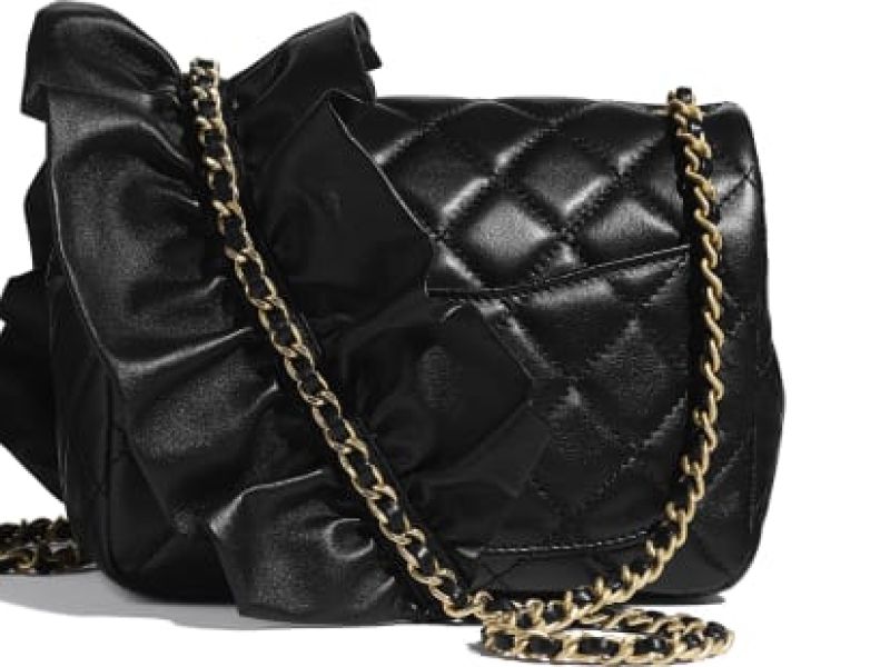 Chanel Black small flap bag