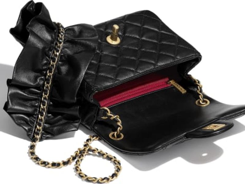 Chanel Black small flap bag