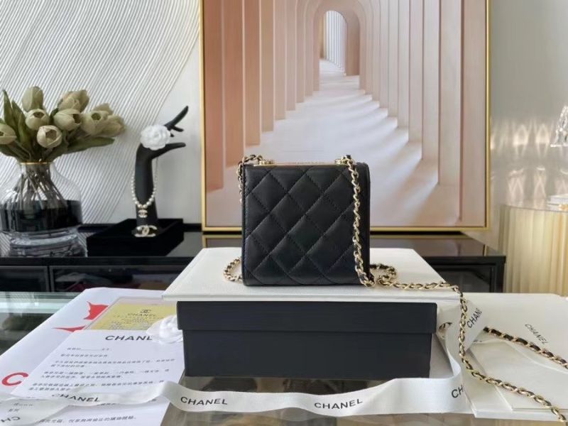 CHANEL LAMBSKIN QUILTED MINI