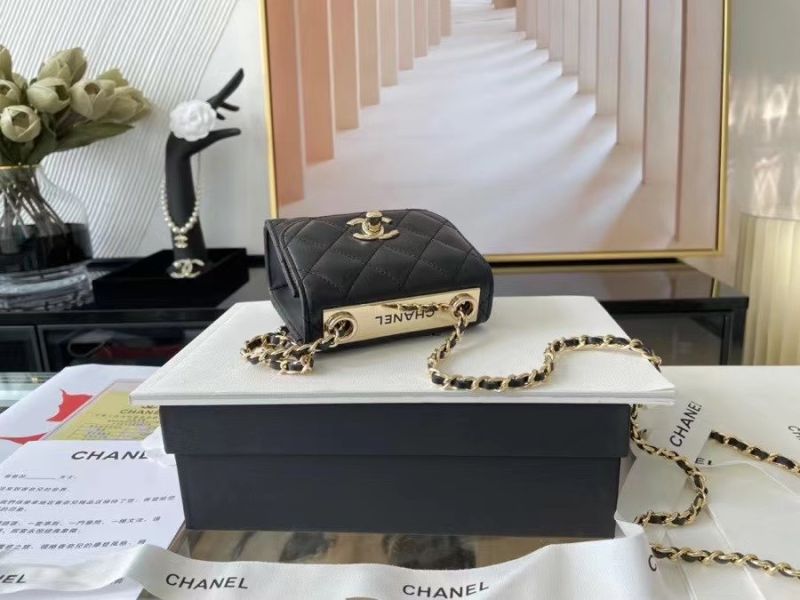 CHANEL LAMBSKIN QUILTED MINI