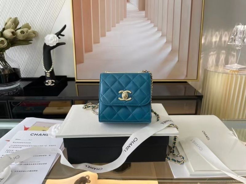 CHANEL LAMBSKIN QUILTED MINI