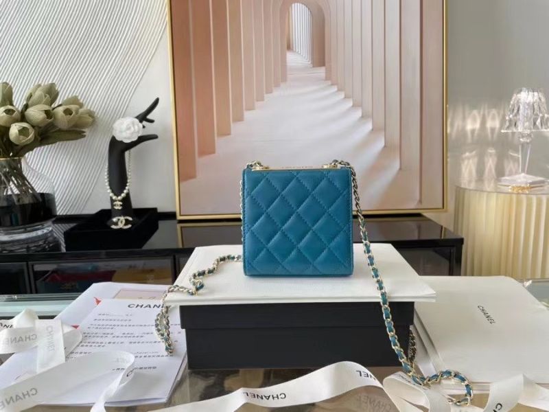 CHANEL LAMBSKIN QUILTED MINI