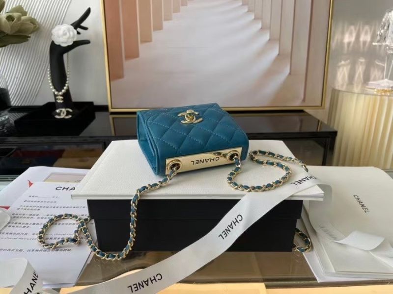 CHANEL LAMBSKIN QUILTED MINI