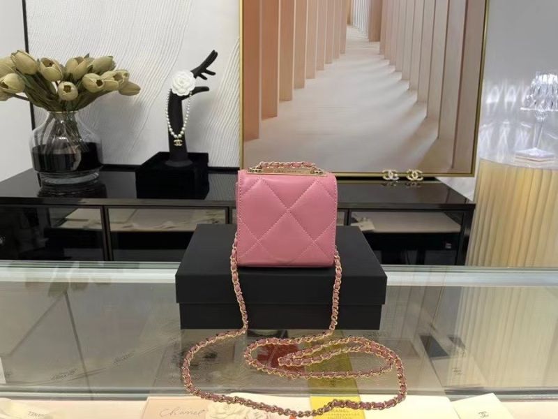 CHANEL LAMBSKIN QUILTED MINI