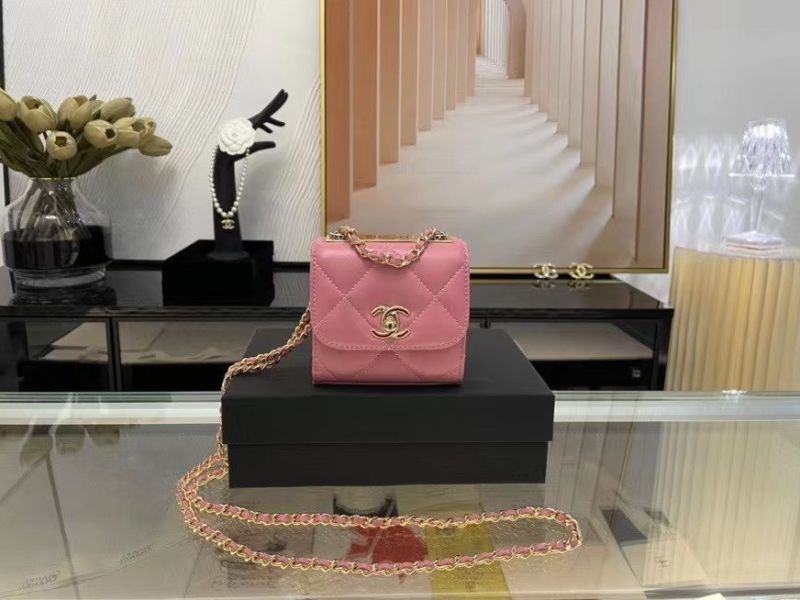 CHANEL LAMBSKIN QUILTED MINI