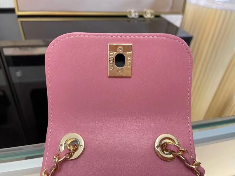 CHANEL LAMBSKIN QUILTED MINI