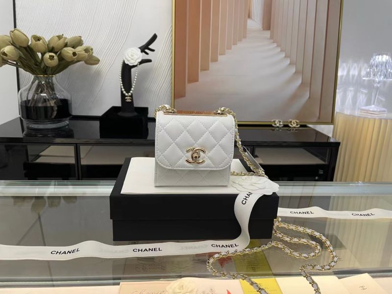 CHANEL LAMBSKIN QUILTED MINI