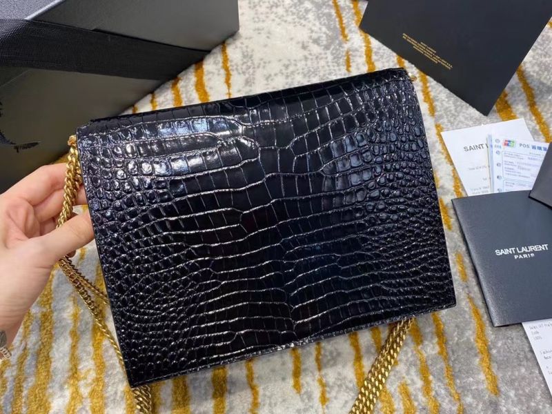 YSL Da Rắn Khóa vàng 22cm