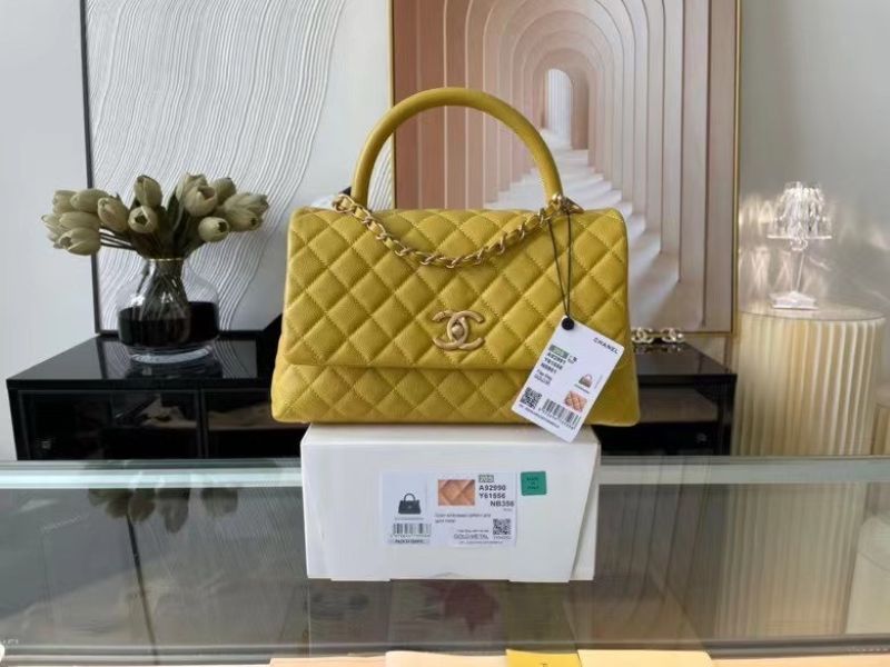Túi Xách Chanel Mini Flap Bag Grained Calfskin & Gold