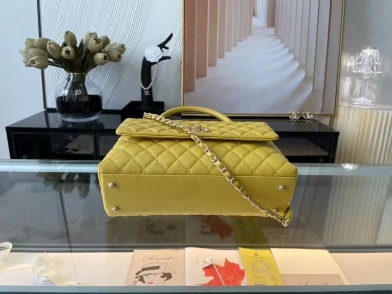 Túi Xách Chanel Mini Flap Bag Grained Calfskin & Gold