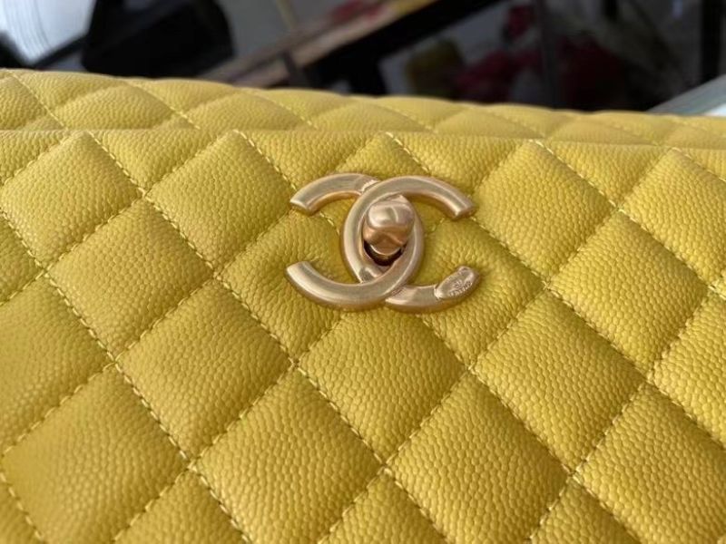 Túi Xách Chanel Mini Flap Bag Grained Calfskin & Gold