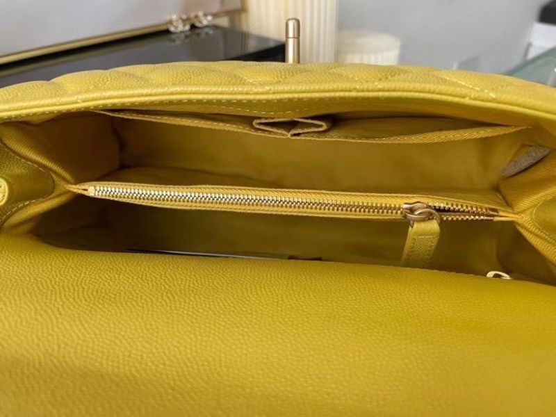 Túi Xách Chanel Mini Flap Bag Grained Calfskin & Gold