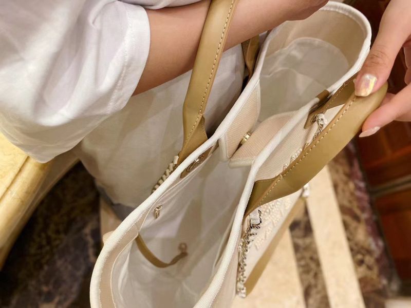 Chanel Shiny Aged Calfskin Shopping Bag