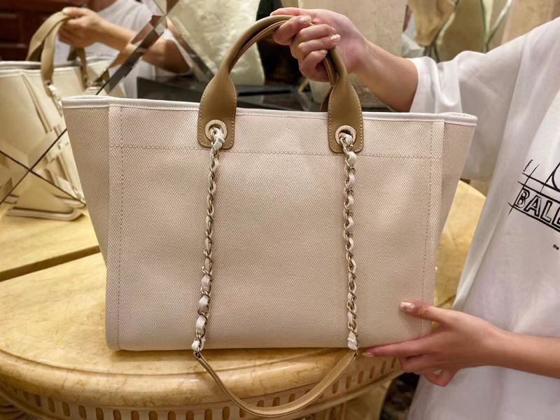 Chanel Shiny Aged Calfskin Shopping Bag